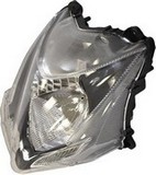 Motorcycle Headlight Clear Headlamp 848 09-12